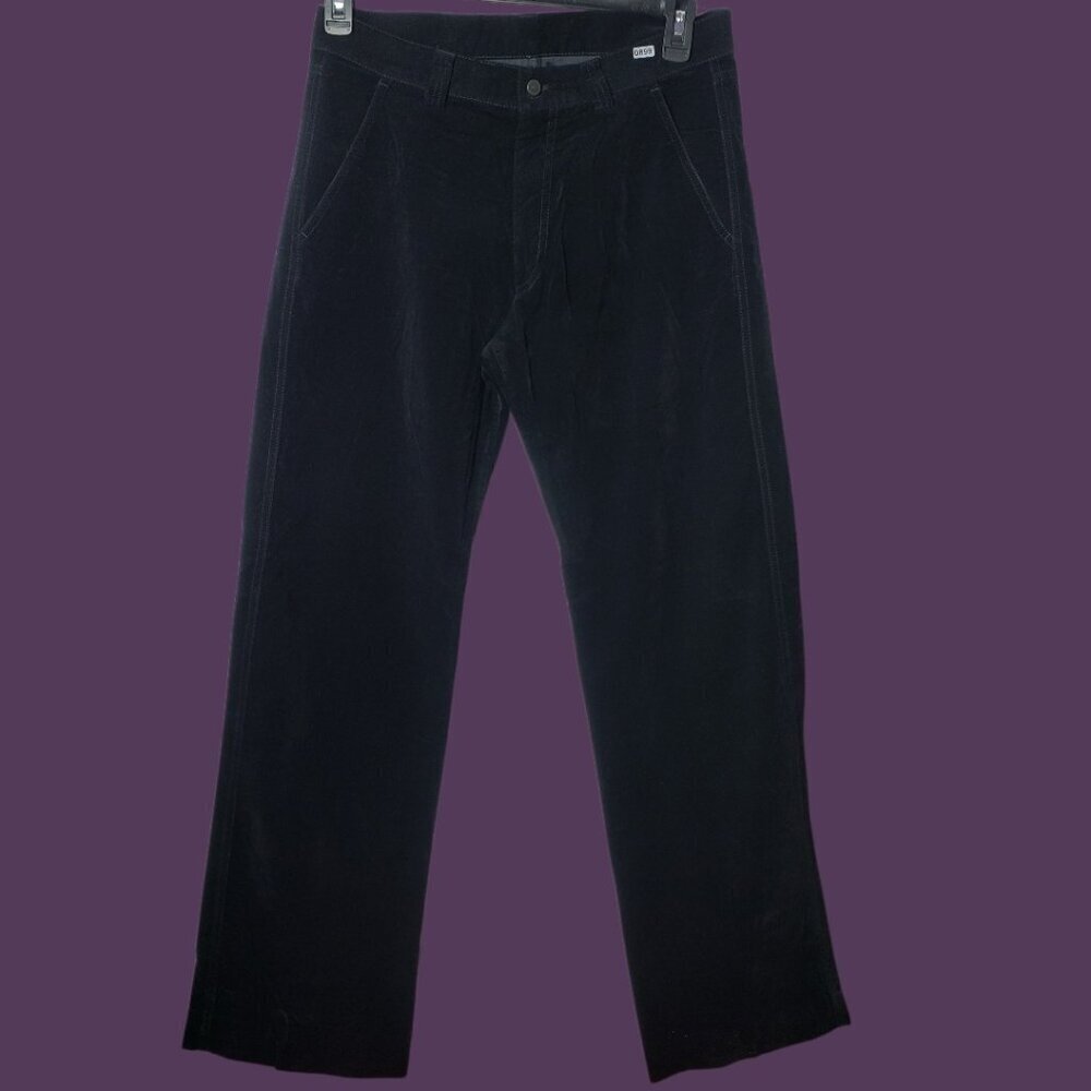 Emporio Armani Vtg Josh Line Soft Corduroy & Velvet Pants Mens Size 32
